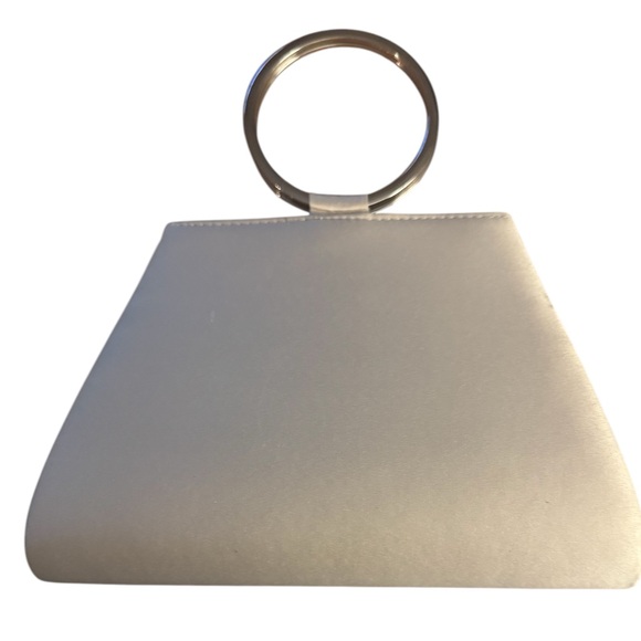 INC Elegant champagne clutch/handbag/crossbody Rhinestone detailed - Picture 2 of 9